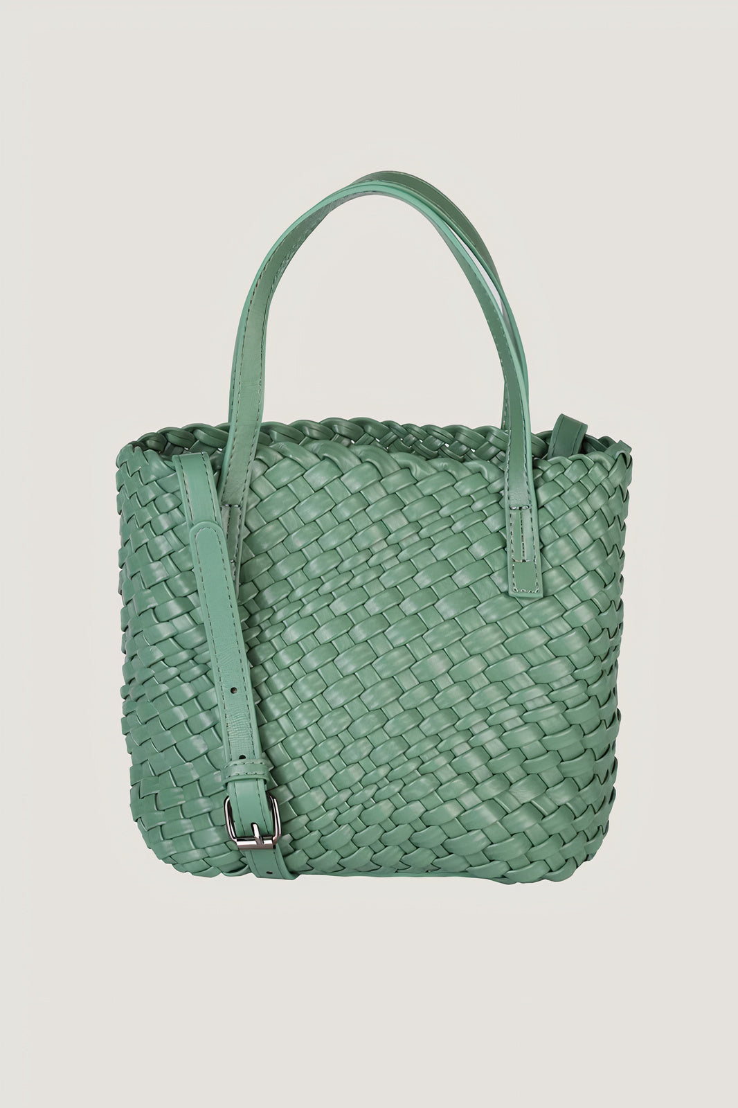 Green 'Alma' Weaving Bag